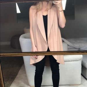 Anthropologie Cascading Vest Cardigan